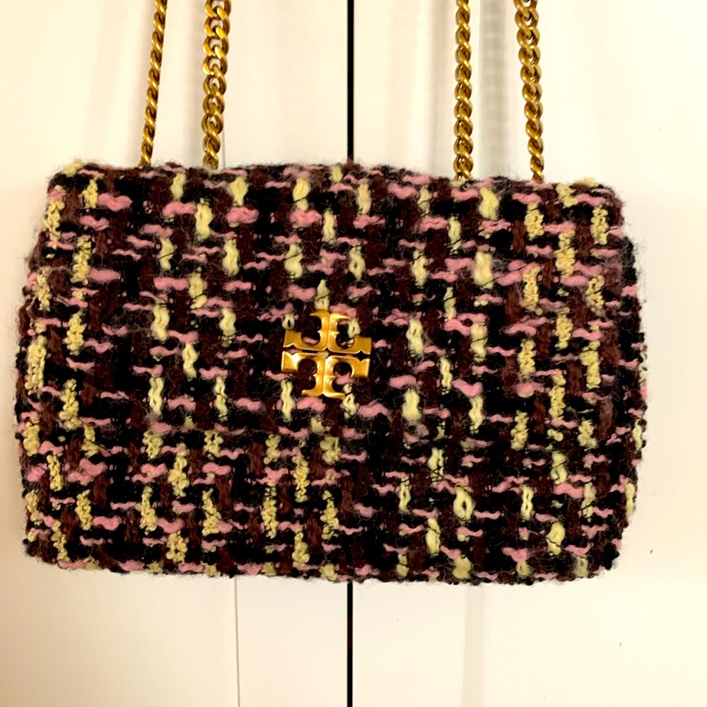 Tweed Kira shoulder bag 10” X 6” X 3.25”